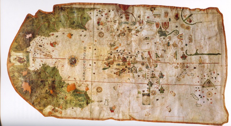 map of Juan de la Cosa